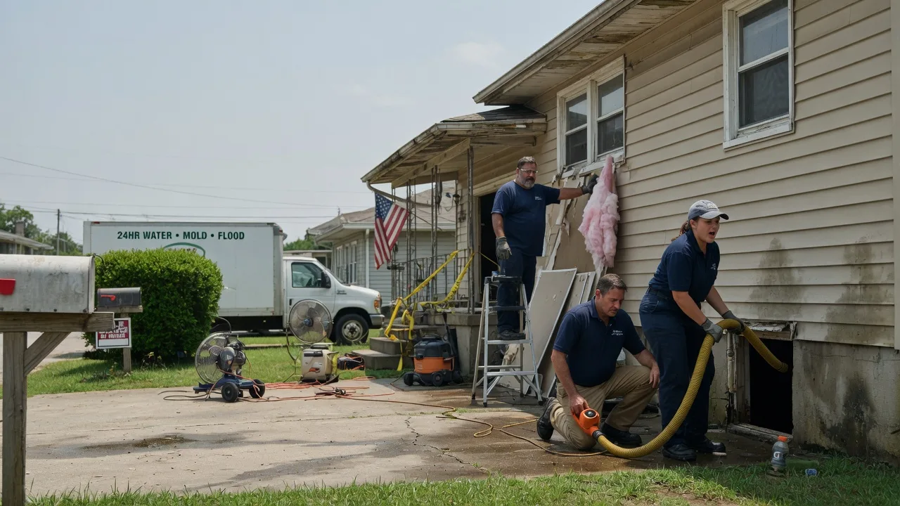 Water Damage Repair in Putnamville, IN near me
